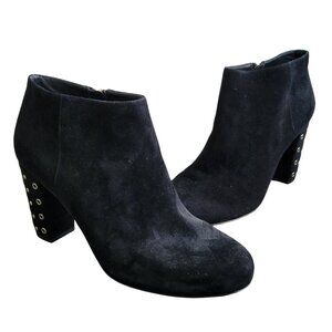 Kate Spade New York Cirra Round-Toe Embellished Heel Booties